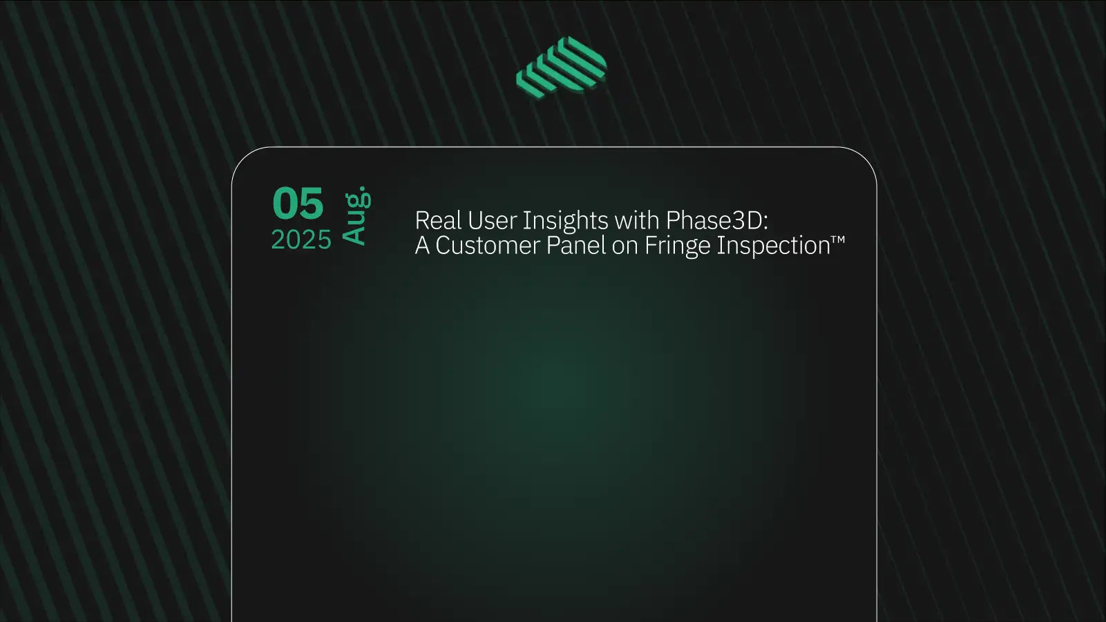 Missed the Customer Panel? Watch the Webinar On-Demand
